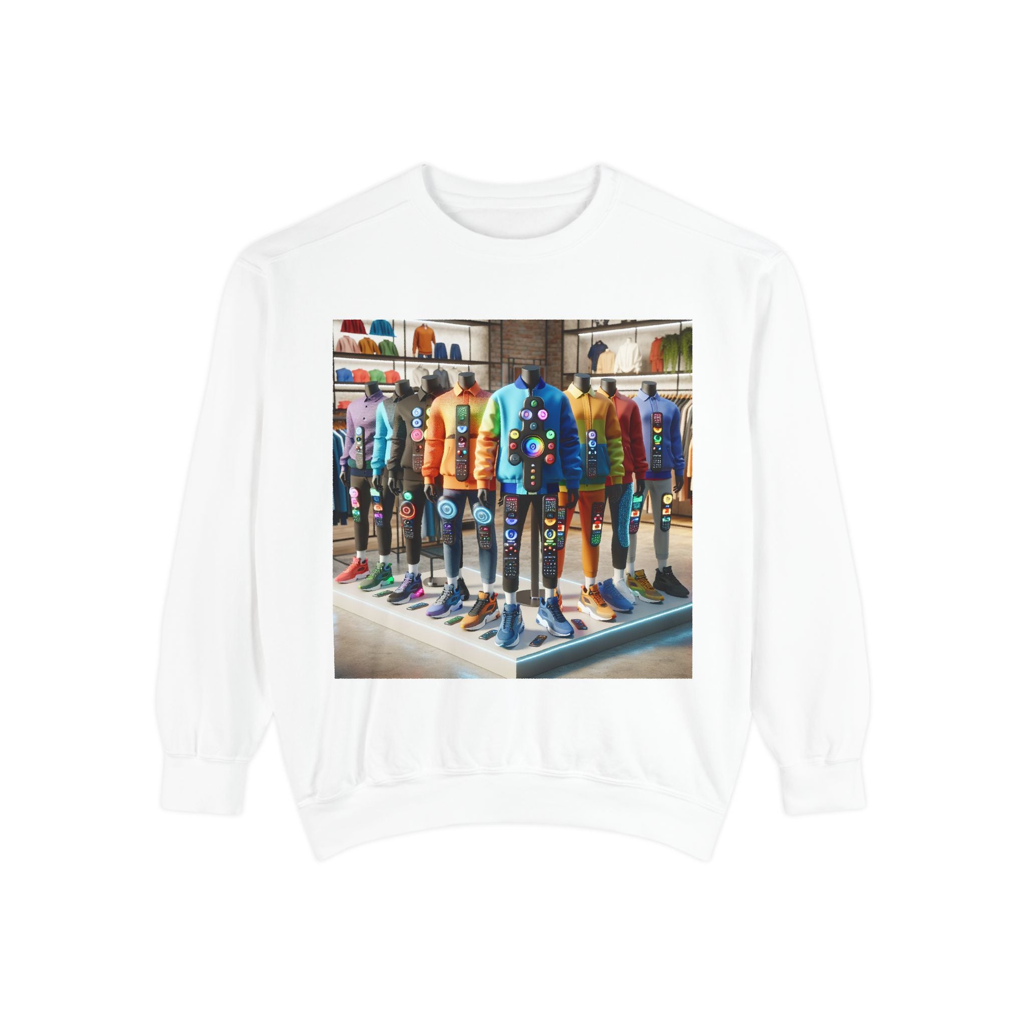 Unisex Garment-Dyed Sweatshirt