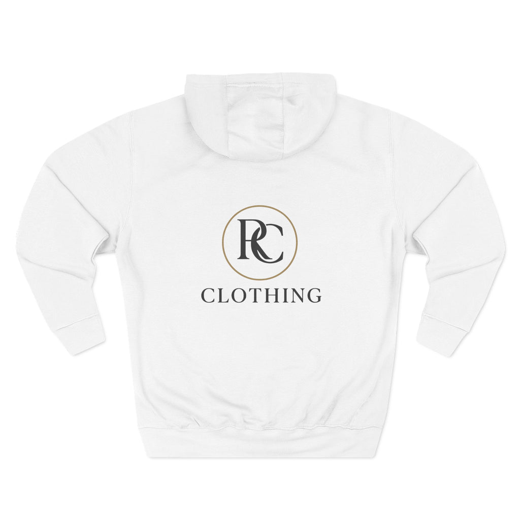 Stylish Three-Panel Fleece Hoodie | Cozy Streetwear, Unisex Hoodie, Gift for Her, Casual Fashion, Outdoor Wear